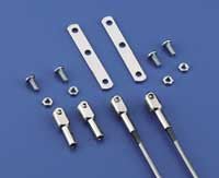 Steel Rod End Linkage Set, Heavy Duty 4-40, Du-Bro