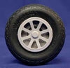 3-1/2" Dia. Diamond Tread Wheels, Robart