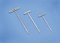 1" Nickel Plated T-Pins Small, 100 Pack, Du-Bro
