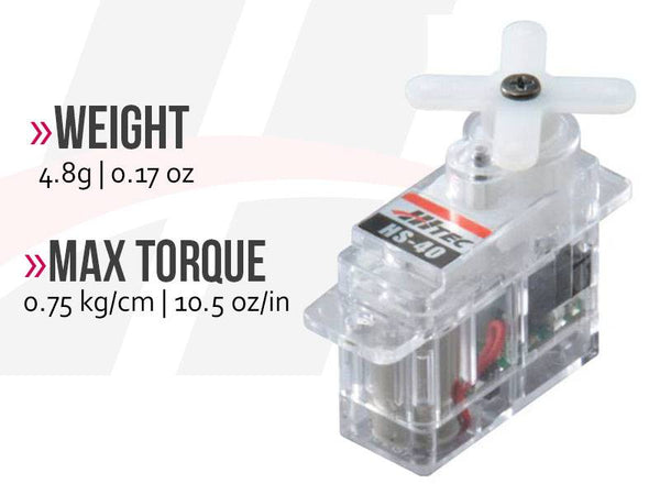 HS-40 Ecomomy Nano Servo, Hitec