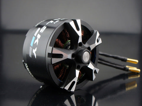 X-Motor XM2834EA-11 V3 Brushless Outrunner Motor Set, 2-3 Cell, 1370Kv, Dual Sky
