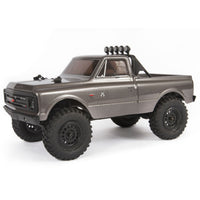 SCX24 1/24 1967 Chevrolet C10 4WD Truck Brushed RTR, Silver, Axial