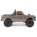 SCX24 1/24 1967 Chevrolet C10 4WD Truck Brushed RTR, Silver, Axial