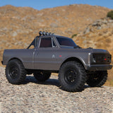 SCX24 1/24 1967 Chevrolet C10 4WD Truck Brushed RTR, Silver, Axial