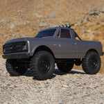 SCX24 1/24 1967 Chevrolet C10 4WD Truck Brushed RTR, Silver, Axial