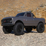 SCX24 1/24 1967 Chevrolet C10 4WD Truck Brushed RTR, Silver, Axial