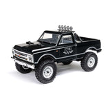 SCX24 1/24 1967 Chevrolet C10 4WD Truck Brushed RTR, Black, Axial