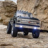 SCX24 1/24 1967 Chevrolet C10 4WD Truck Brushed RTR, Black, Axial