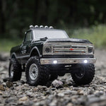 SCX24 1/24 1967 Chevrolet C10 4WD Truck Brushed RTR, Black, Axial