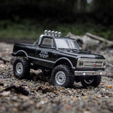 SCX24 1/24 1967 Chevrolet C10 4WD Truck Brushed RTR, Black, Axial