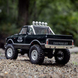 SCX24 1/24 1967 Chevrolet C10 4WD Truck Brushed RTR, Black, Axial