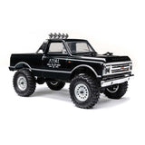 SCX24 1/24 1967 Chevrolet C10 4WD Truck Brushed RTR, Black, Axial