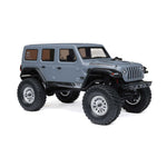 1/24 SCX24 Jeep Wrangler JLU 4X4 Rock Crawler Brushed RTR, Gray, Axial