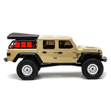 SCX24 1/24 Jeep JT Gladiator 4WD Rock Crawler Brushed RTR, Beige, Axial