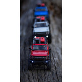 SCX24 1/24 2021 Ford Bronco 4WD Truck Brushed RTR, Blue, Axial