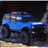 SCX24 1/24 2021 Ford Bronco 4WD Truck Brushed RTR, Blue, Axial