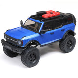 SCX24 1/24 2021 Ford Bronco 4WD Truck Brushed RTR, Blue, Axial