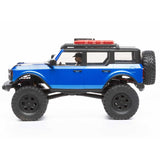 SCX24 1/24 2021 Ford Bronco 4WD Truck Brushed RTR, Blue, Axial