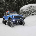 SCX24 1/24 2021 Ford Bronco 4WD Truck Brushed RTR, Blue, Axial