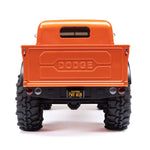 SCX24 1/24 Dodge Power Wagon 4X4 Rock Crawler Brushed RTR, Orange, Axial