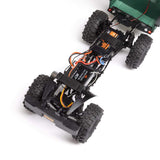 SCX24 1/24 Dodge Power Wagon 4X4 Rock Crawler Brushed RTR, Orange, Axial