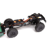 SCX24 1/24 Dodge Power Wagon 4X4 Rock Crawler Brushed RTR, Orange, Axial