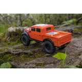 SCX24 1/24 Dodge Power Wagon 4X4 Rock Crawler Brushed RTR, Orange, Axial