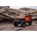 SCX24 1/24 Dodge Power Wagon 4X4 Rock Crawler Brushed RTR, Orange, Axial