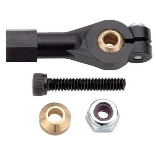 4-40 E/Z Adjust Ball Links (Short) w/Hardware (2/pkg), Du-Bro