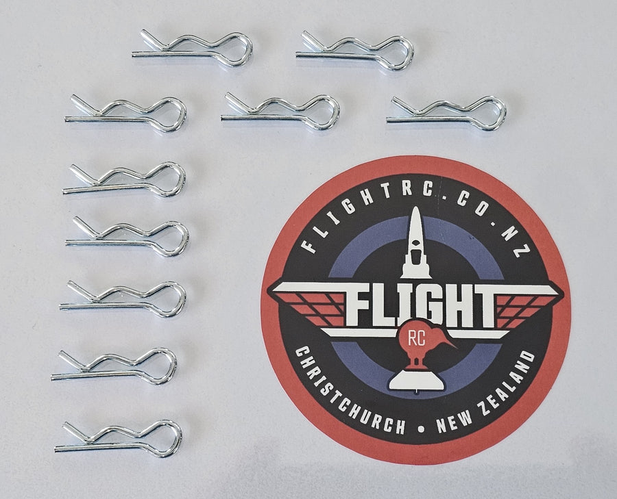 Body Clips (R Clips), Large, 10pk, Ming Yang