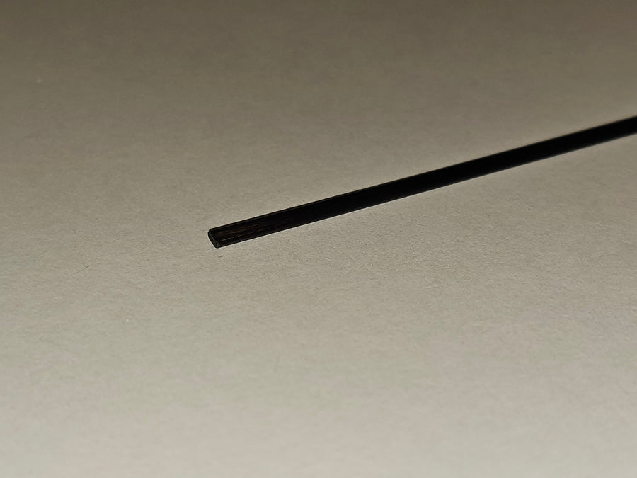 Carbon Fibre Ribbon, 3mm x 1mm x 1m