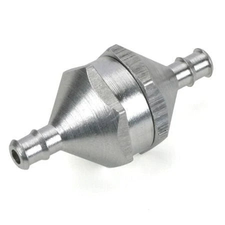 Fuel Filter, Large Scale, In-Line, Silver, Du-Bro