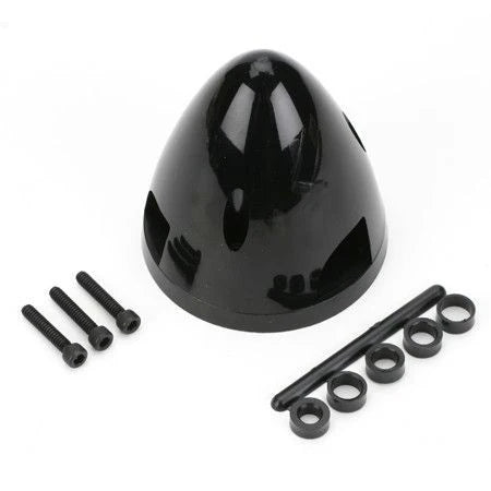 2.5" Spinner Black 3-Blade, Du-Bro