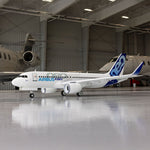 Airbus A320neo Twin 64mm EDF BNF Basic with AS3X+ and SAFE Select, Base White