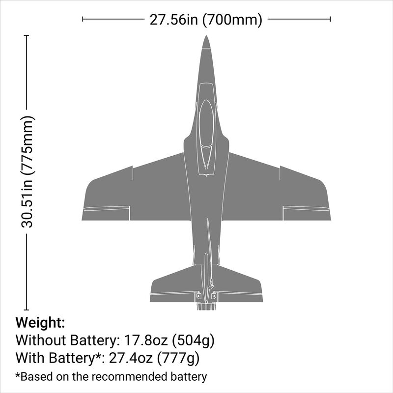 Habu SS (Super Sport) 50mm EDF Jet BNF Basic with AS3X+ and SAFE Select, E-flite