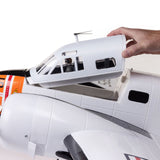 Beechcraft D18/RC-45J 1.5m BNF Basic with AS3X+ & SAFE Select, E-flite