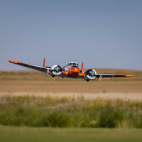 Beechcraft D18/RC-45J 1.5m BNF Basic with AS3X+ & SAFE Select, E-flite