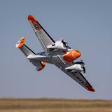 Beechcraft D18/RC-45J 1.5m BNF Basic with AS3X+ & SAFE Select, E-flite