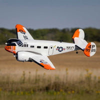 Beechcraft D18/RC-45J 1.5m BNF Basic with AS3X+ & SAFE Select, E-flite