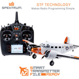 Beechcraft D18/RC-45J 1.5m BNF Basic with AS3X+ & SAFE Select, E-flite