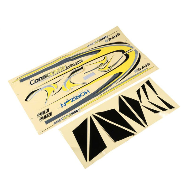 Decal Sheet: Conscendo Evolution, E-flite