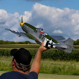 P-51D Mustang 1.0m BNF Basic with AS3X+ and SAFE Select, E-flite