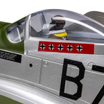 P-51D Mustang 1.0m BNF Basic with AS3X+ and SAFE Select, E-flite