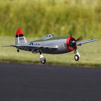 Micro P-47 Thunderbolt 625mm BNF Basic with AS3X and SAFE Select, E-flite