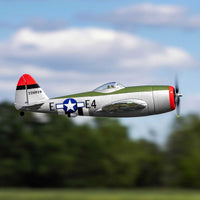 Micro P-47 Thunderbolt 625mm BNF Basic with AS3X and SAFE Select, E-flite