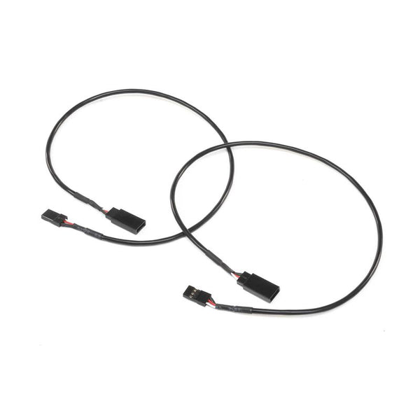 Shielded Servo Extension Leads (2pk), 400mm SPK/JR, E-flite