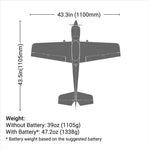 Sportix 1.1m BNF Basic with AS3X+ & SAFE Select, E-Flite