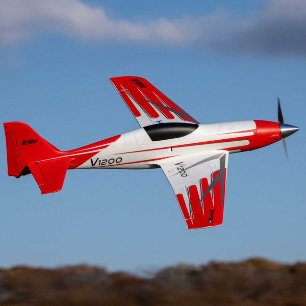 V1200 1.2m BNF Basic with AS3X+ and SAFE Select, E-flite
