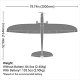 Conscendo 2.0m BNF Basic with AS3X+ and SAFE Select, E-flite