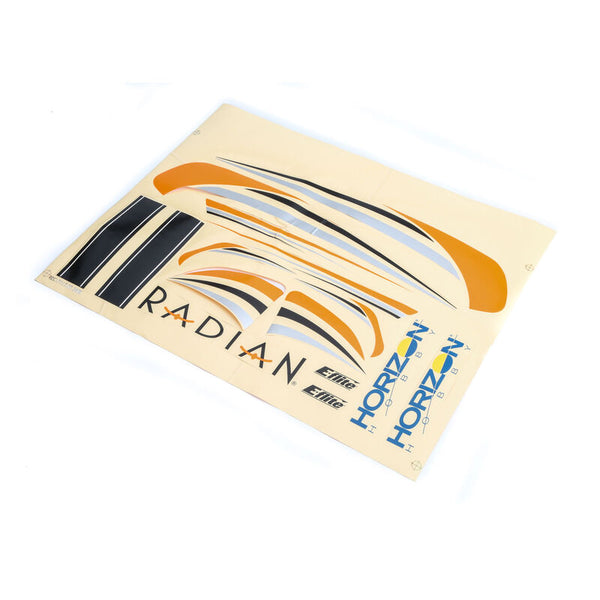 Decal Sheet: 2m Radian, E-flite
